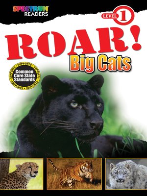 cover image of ROAR! Big Cats
